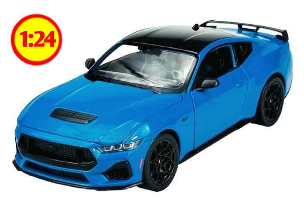 FORD MUSTANG GT 2024 AZUL 1/24
